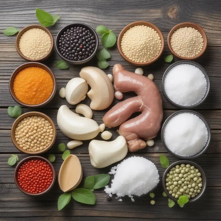 Dietary sources rich in Alanine