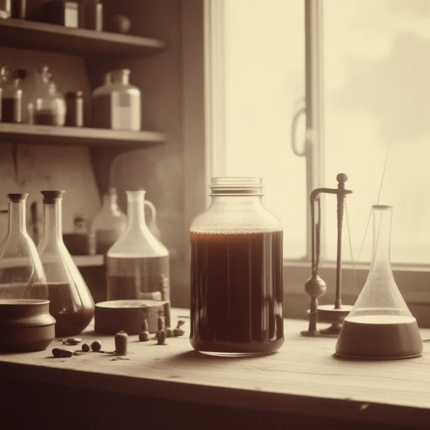 A jar of meat extract, where carnitine was found in 1905