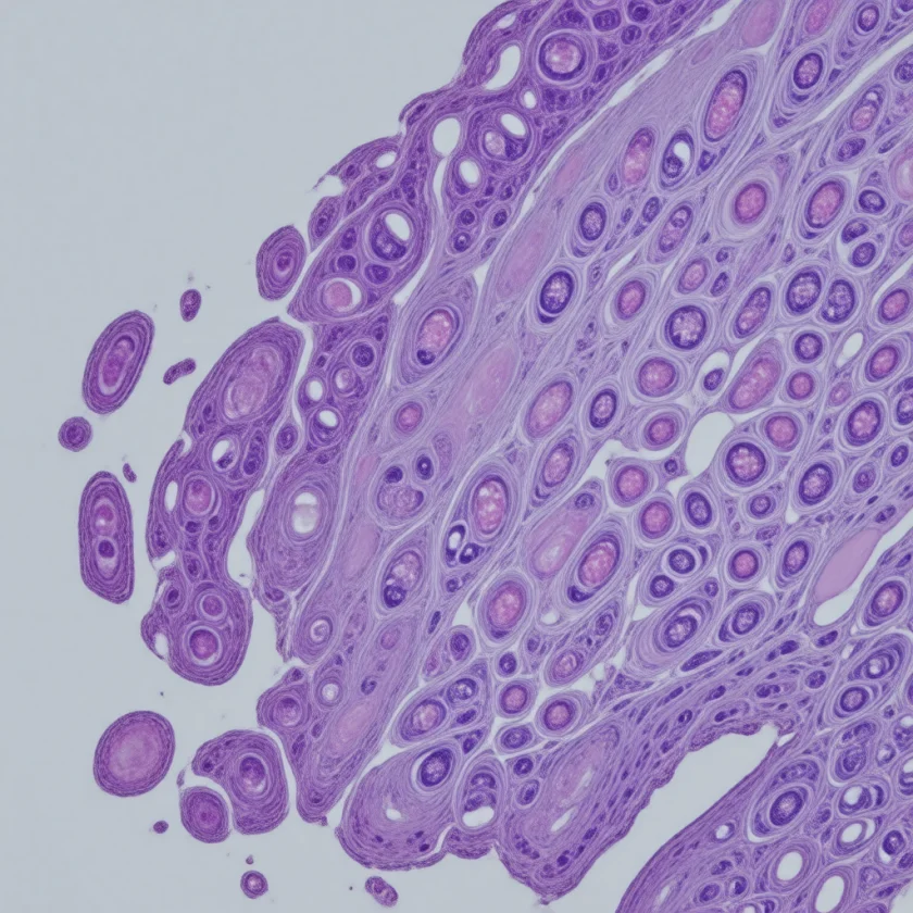 Hyaline cartilage, built on type II collagen