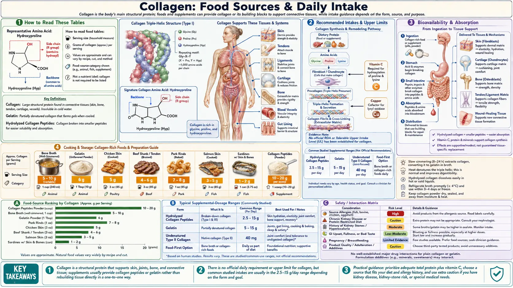 Sources — scientific infographic poster