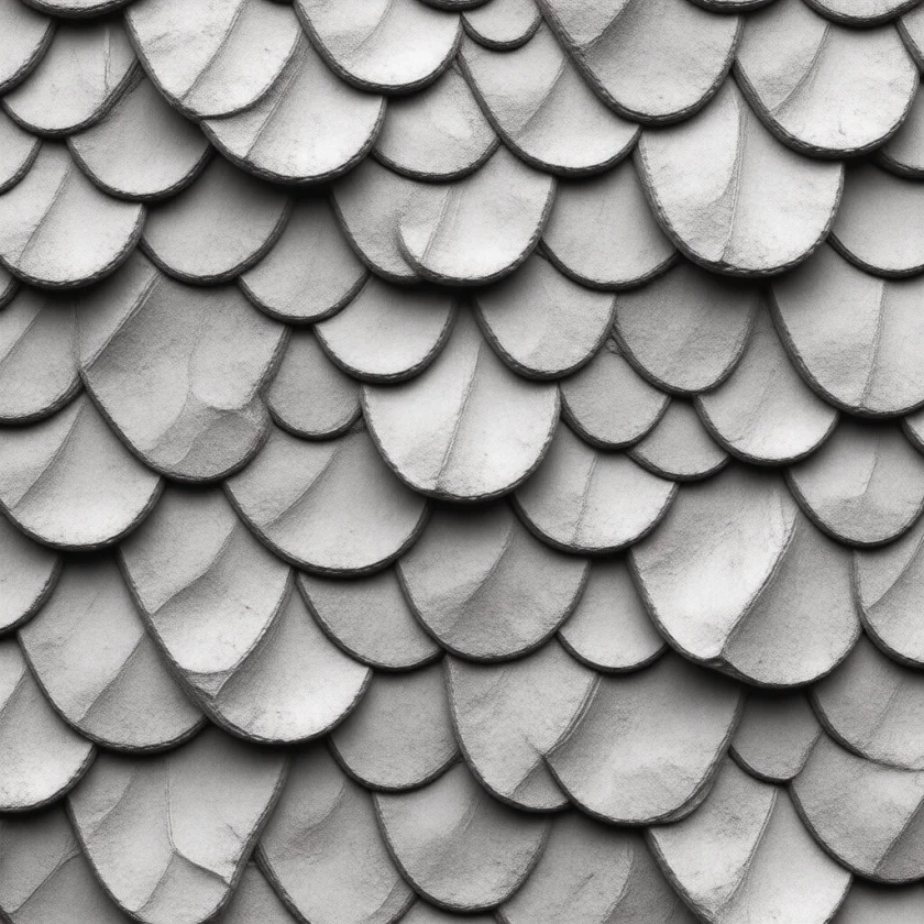 The outer surface of skin, magnified