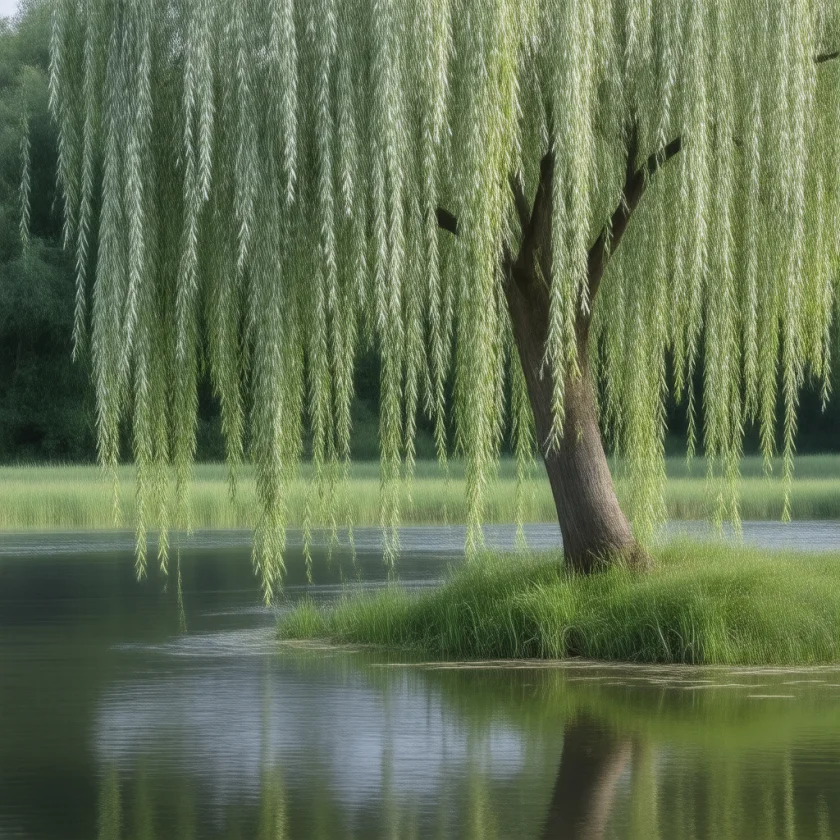 White willow, whose bark gave the first salicylates