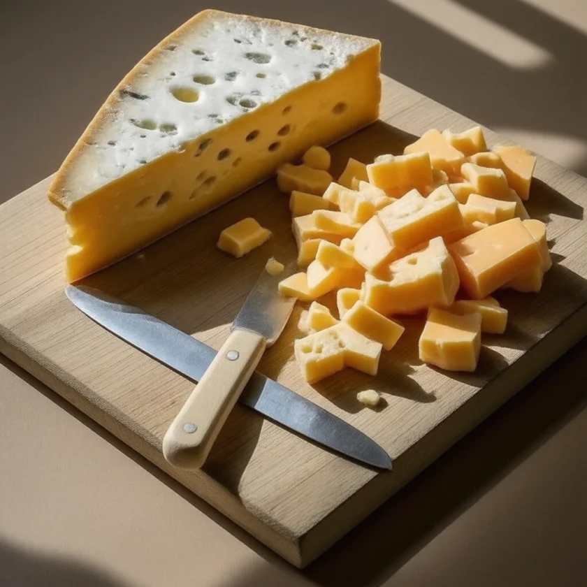 Hard cheeses, at the top of the leucine list