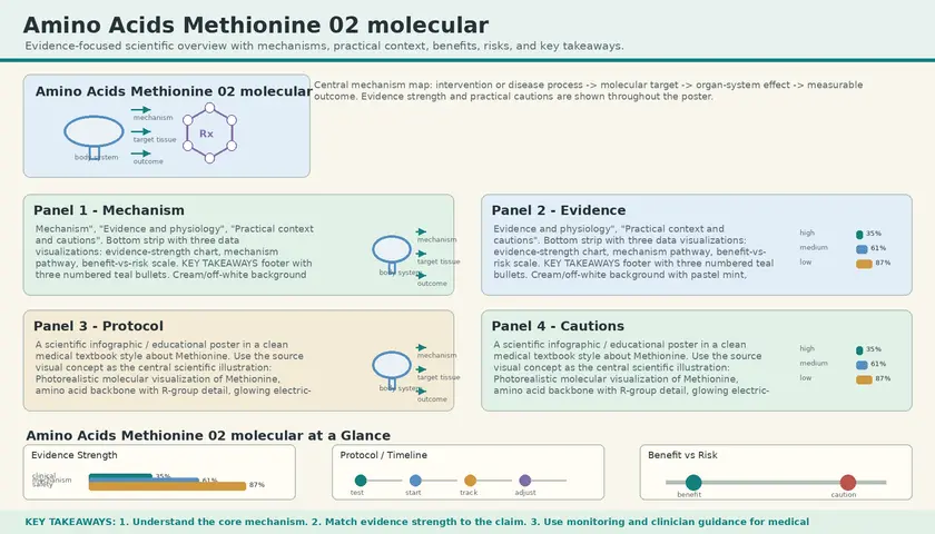 Molecular structure of Methionine