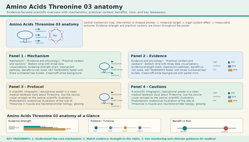 Threonine in human physiology