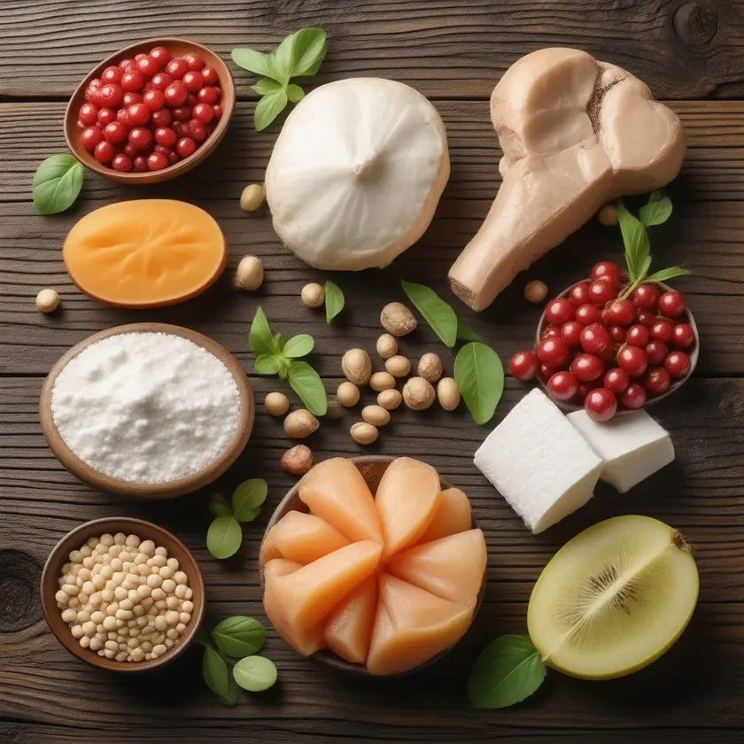 Dietary sources rich in Histidine