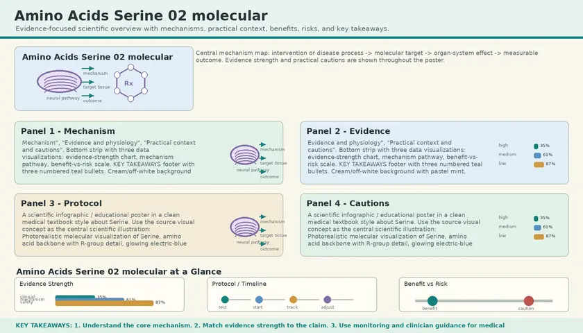 Molecular structure of Serine