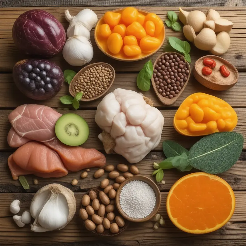 Dietary sources rich in Proline