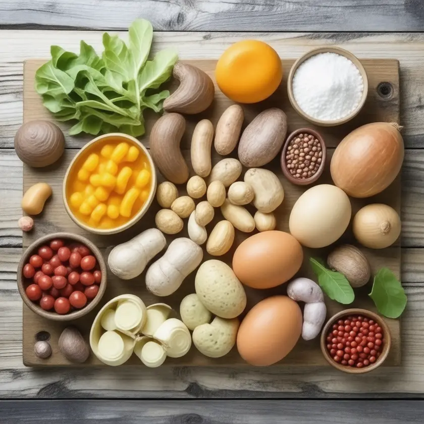Dietary sources rich in Serine
