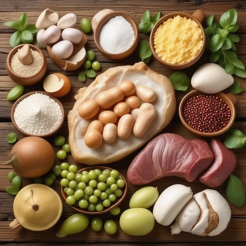 Dietary sources rich in Tryptophan
