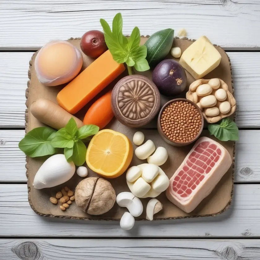 Dietary sources rich in Valine