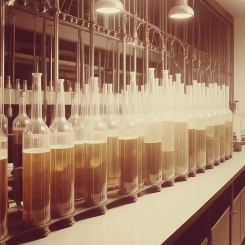 Algae cultures of the 1950s mass-cultivation trials