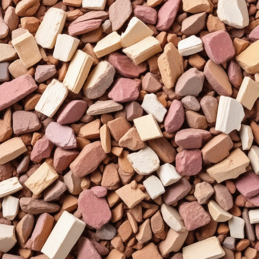 Ground pine bark, the raw material