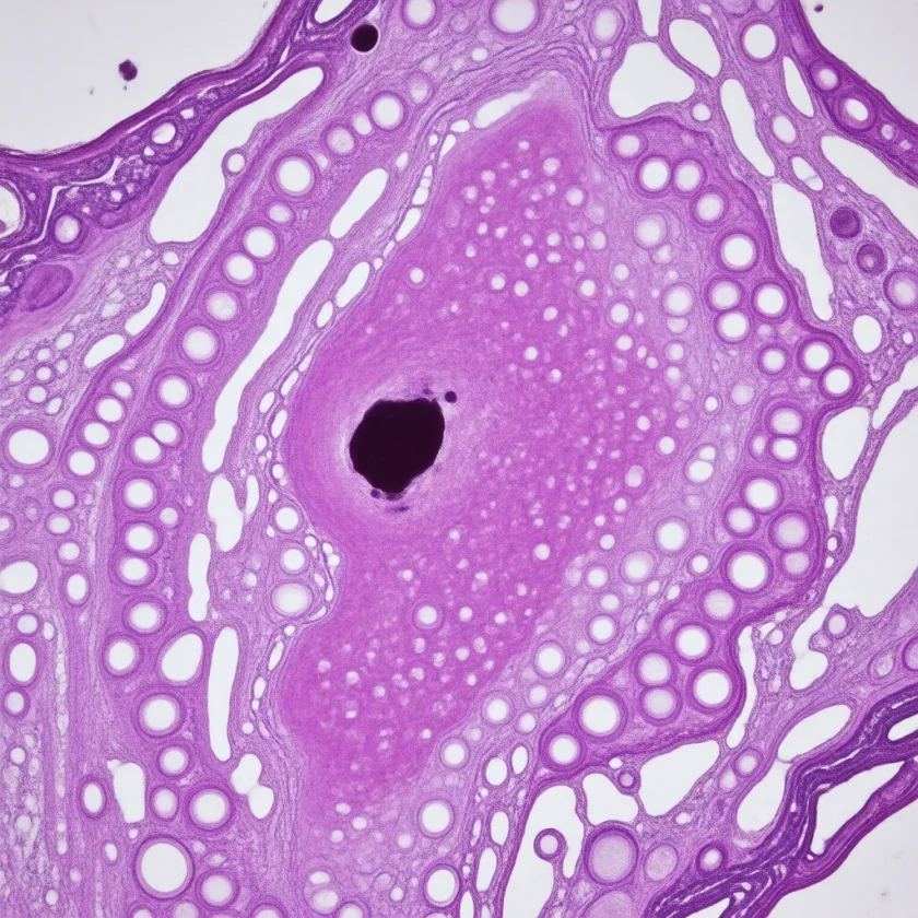 The fovea, centre of the macula