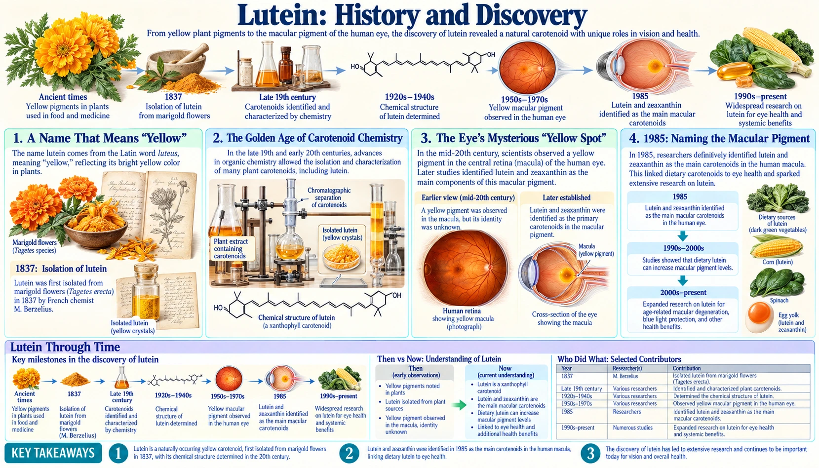 History — scientific infographic poster