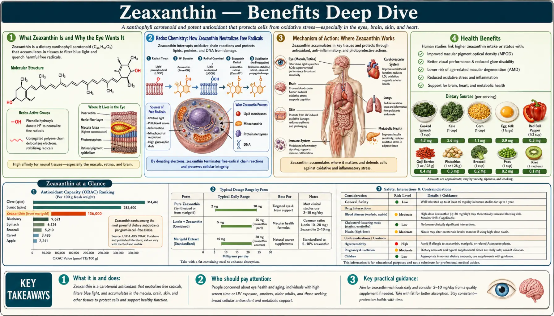 Benefits — scientific infographic poster