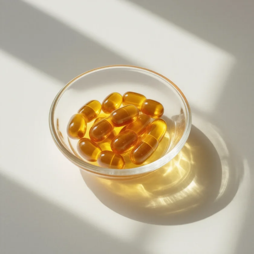 Zeaxanthin and lutein softgels