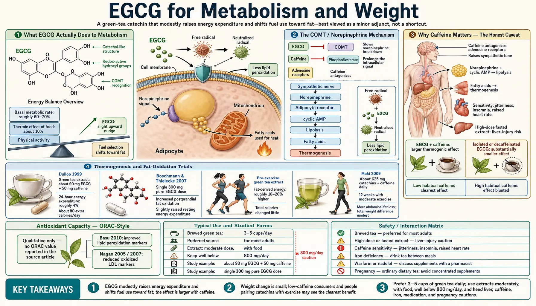 Metabolism and Weight — scientific infographic poster