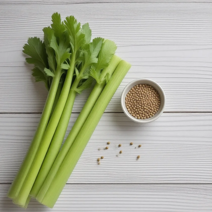 Celery stalks and celery seed