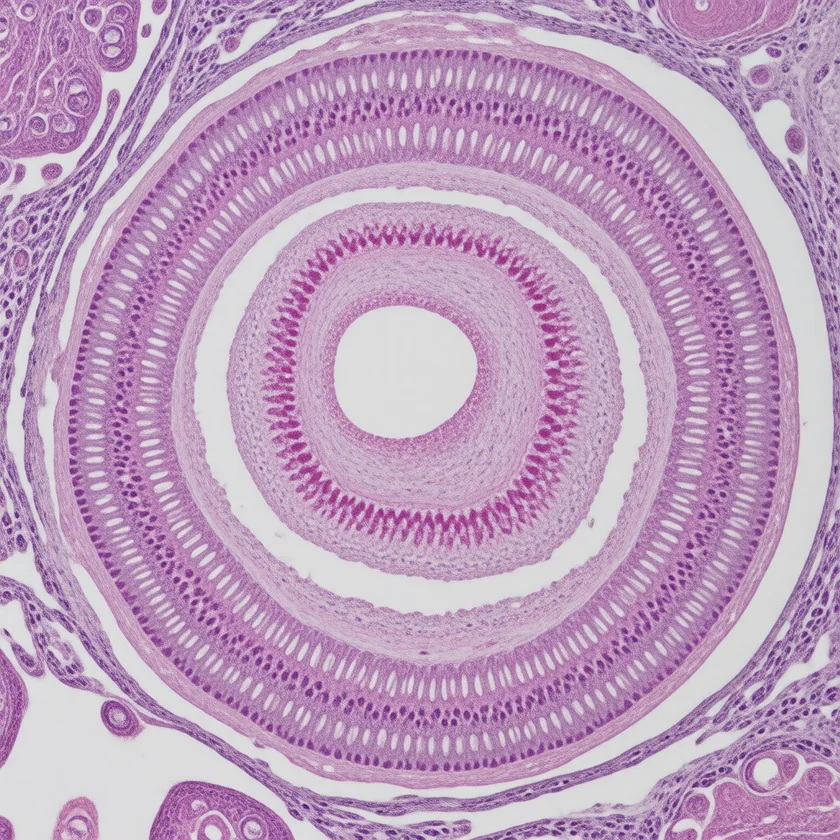 An artery wall, where quercetin's vascular effects are studied