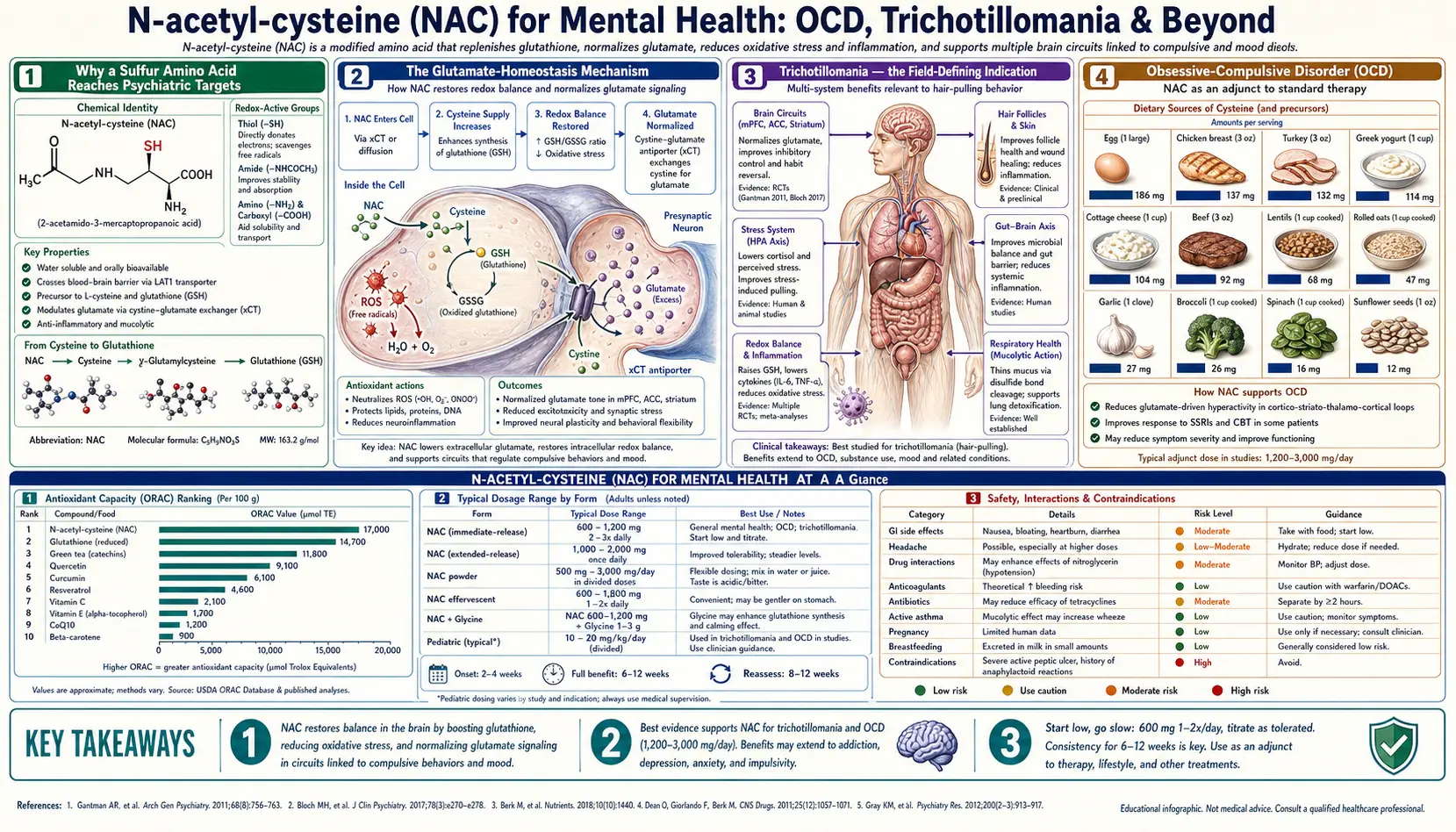 Mental Health OCD — scientific infographic poster