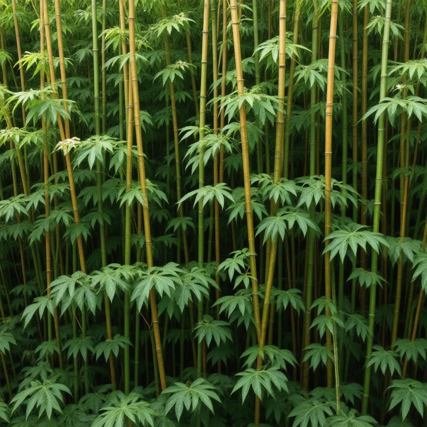 Japanese knotweed, the main resveratrol raw material