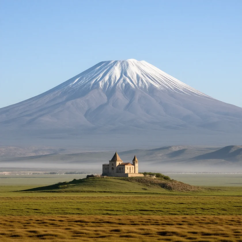 Mount Ararat, where daptomycin's soil bacterium was found