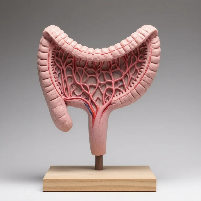 The small intestine lining, where ORS sugar draws salt and water in