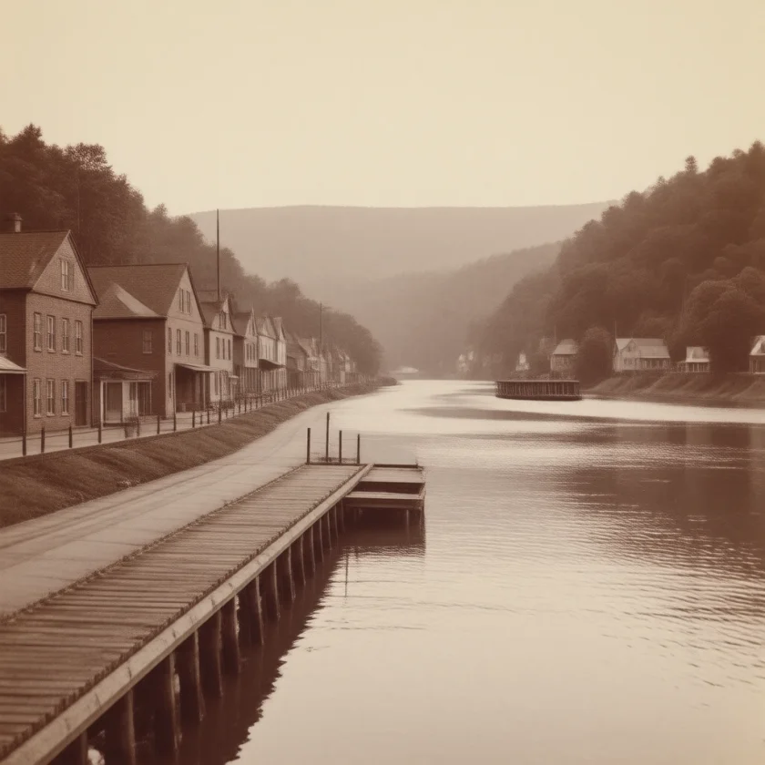 Coxsackie, New York, the town that named a myocarditis virus