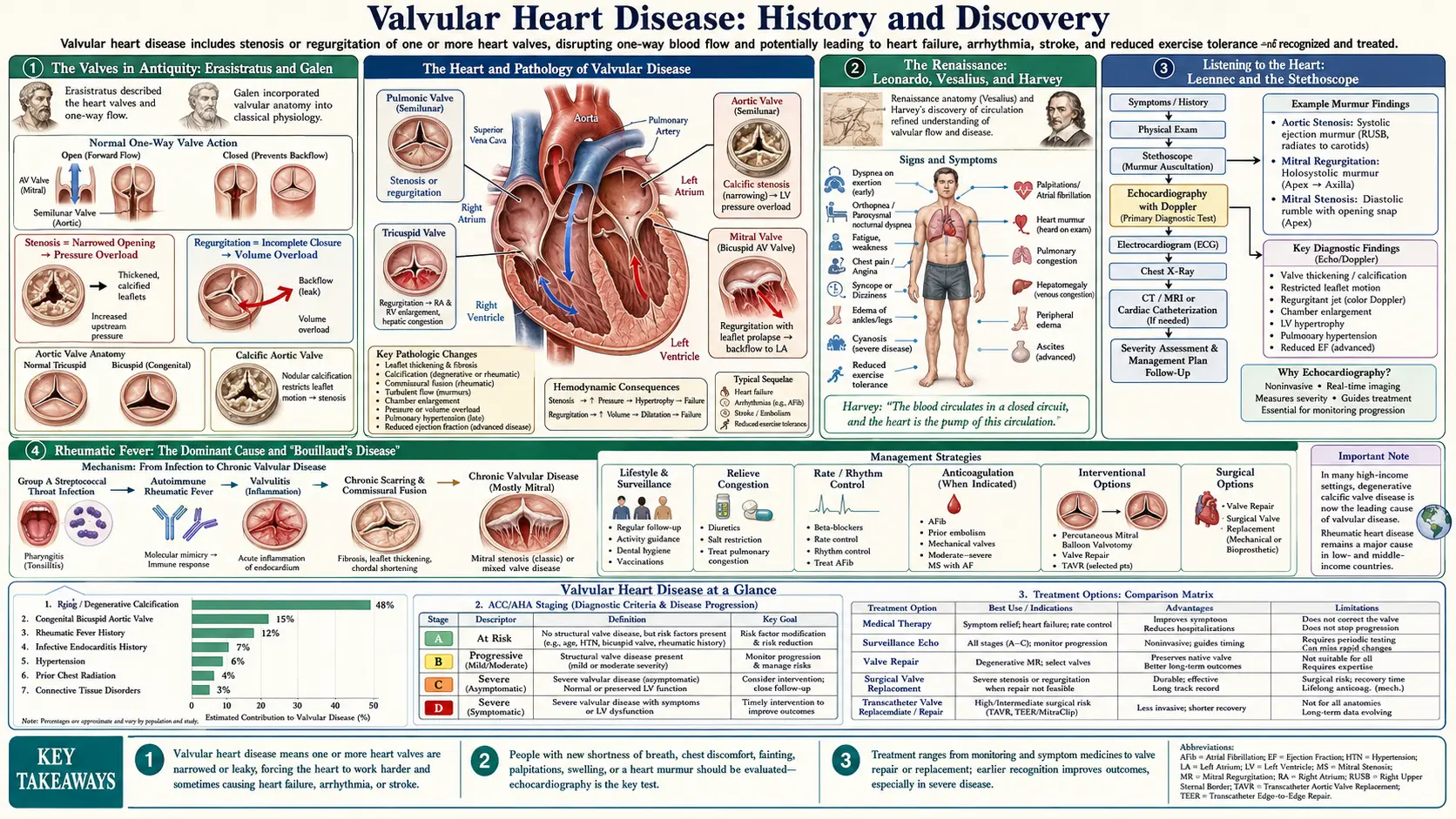 History — scientific infographic poster