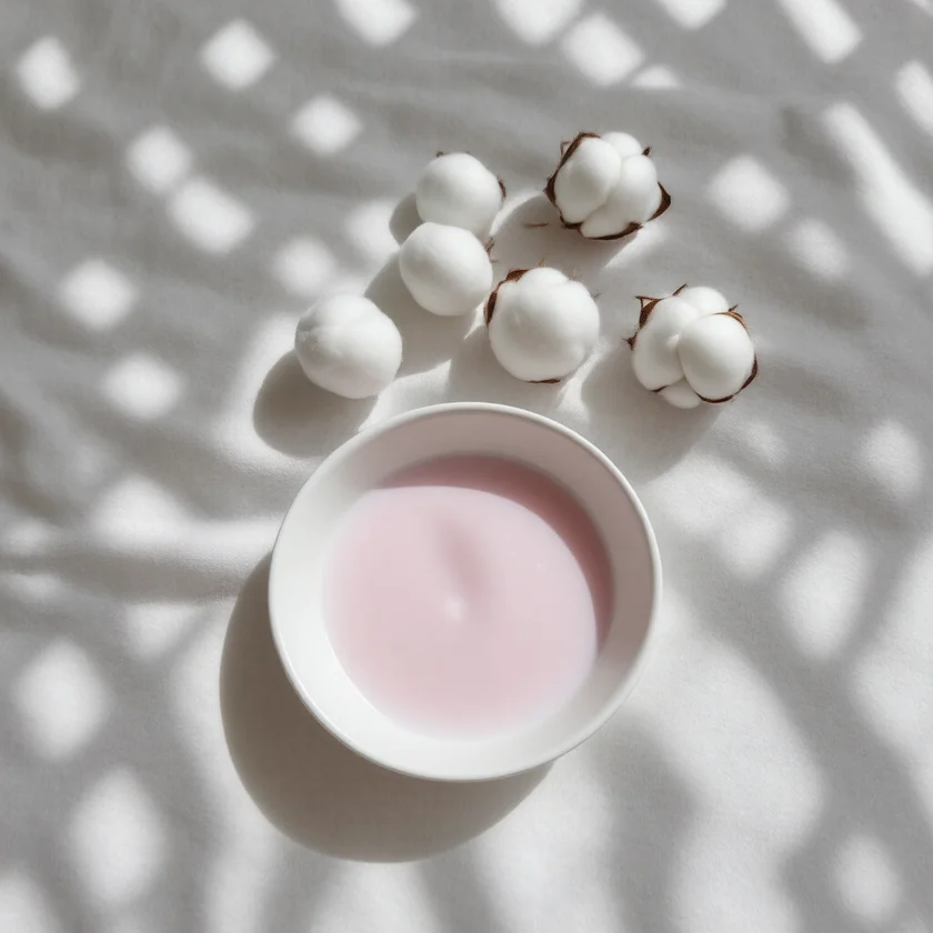 Calamine lotion, a cooling lotion used for the itch