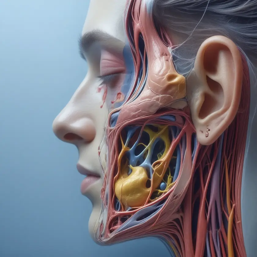 Anatomy of organs affected by ear, nose, and throat conditions