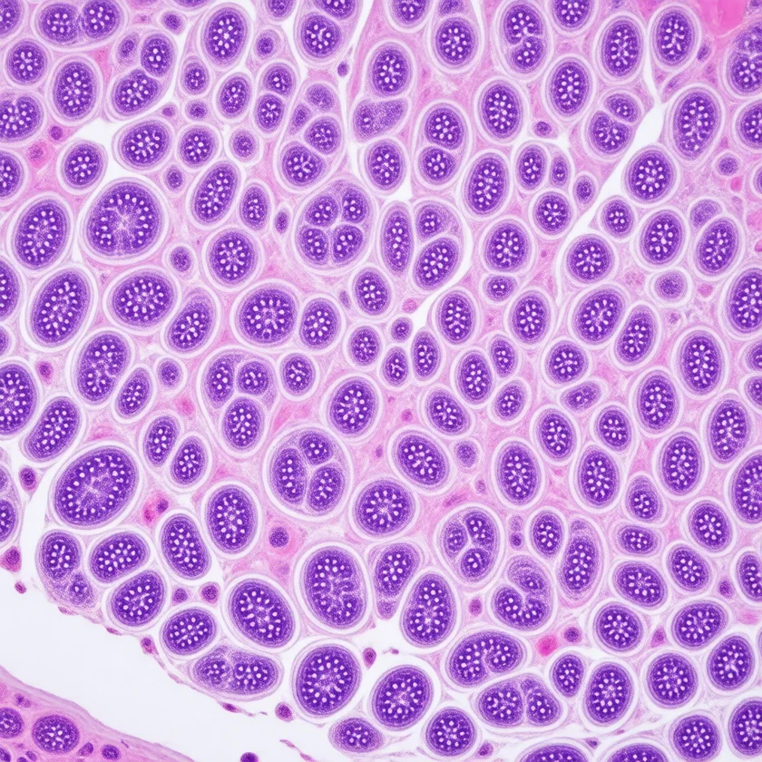 Inflamed sinus lining
