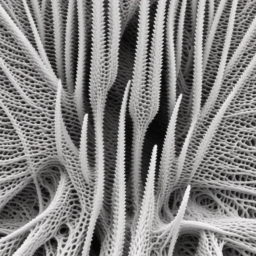 Healthy hair cells of the inner ear