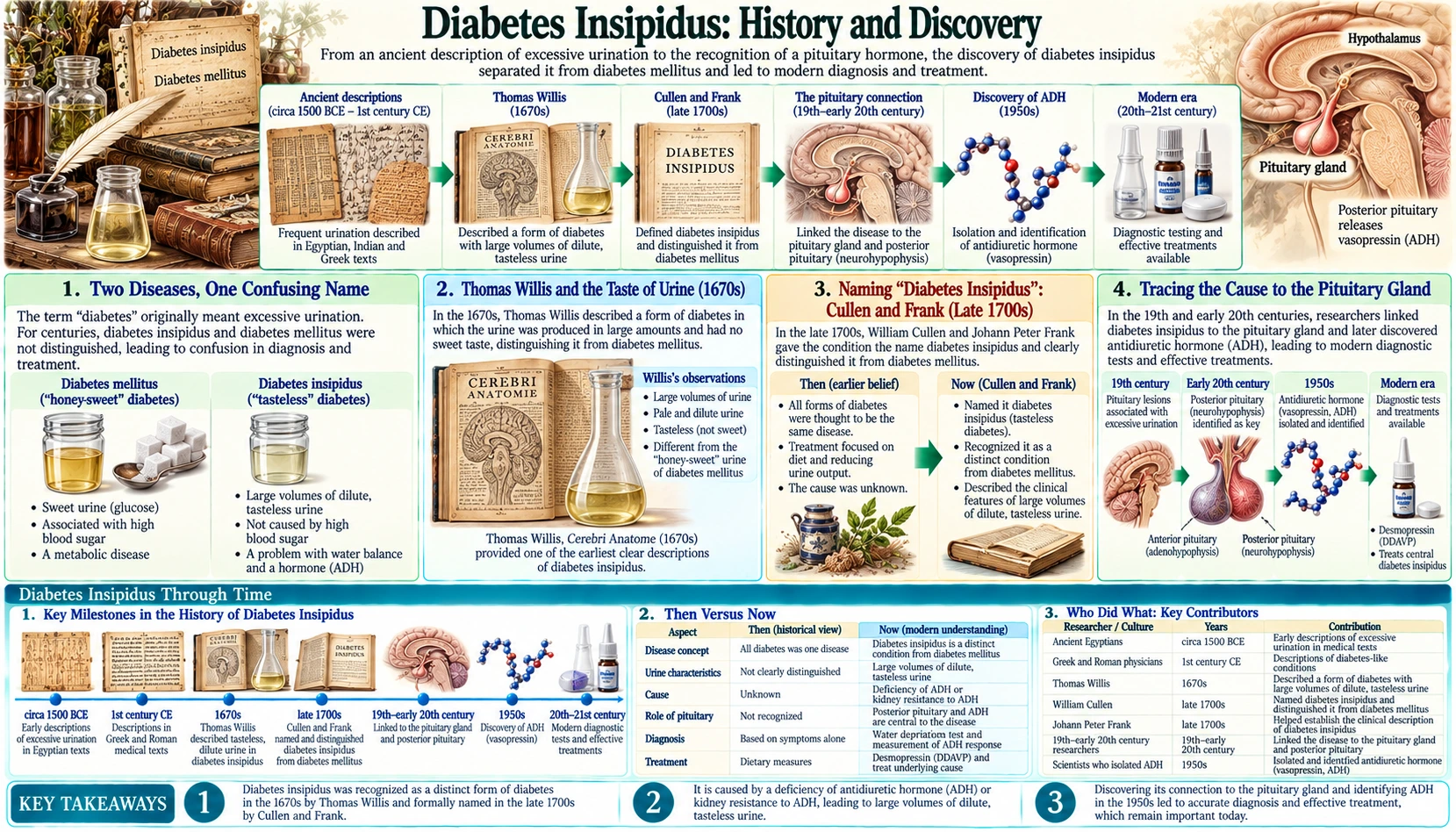 History — scientific infographic poster