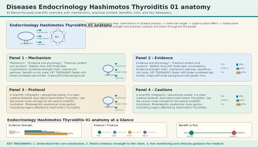 Affected anatomy in Hashimoto's Thyroiditis