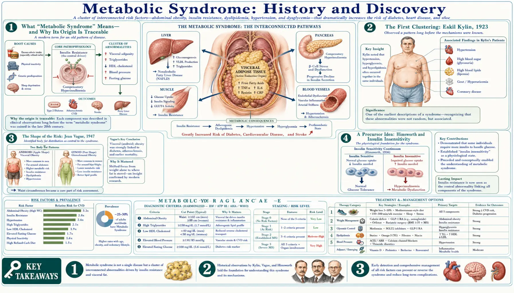 History — scientific infographic poster