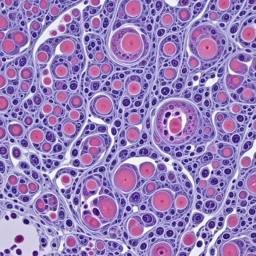 Medullary thyroid carcinoma with pink amyloid