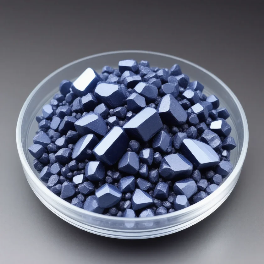 Iodine crystals, the element the thyroid depends on