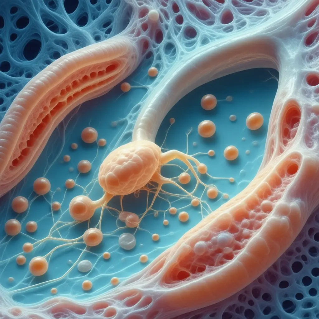Medical visualization of Celiac Disease clinical presentation