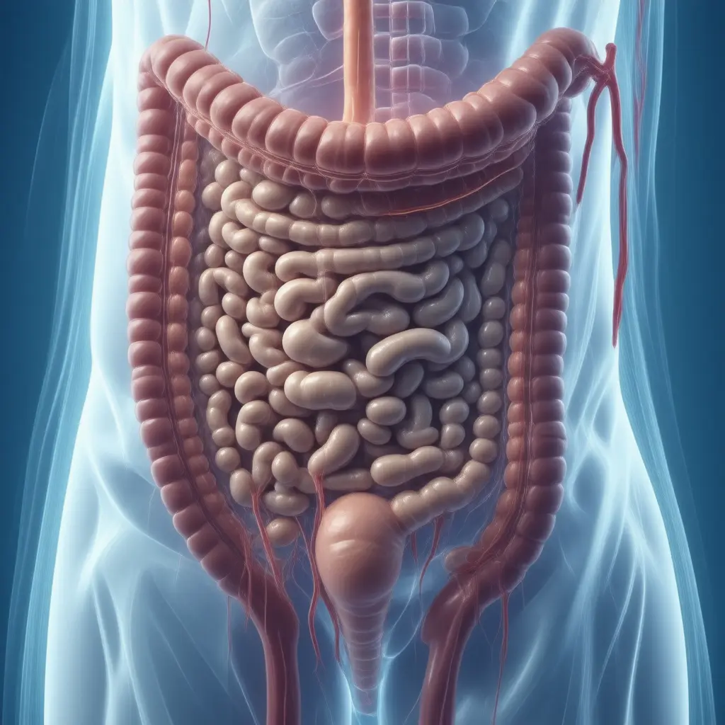 Medical visualization of Inflammatory Bowel Disease clinical presentation