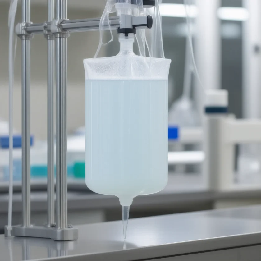 Parenteral nutrition, delivered straight into a vein