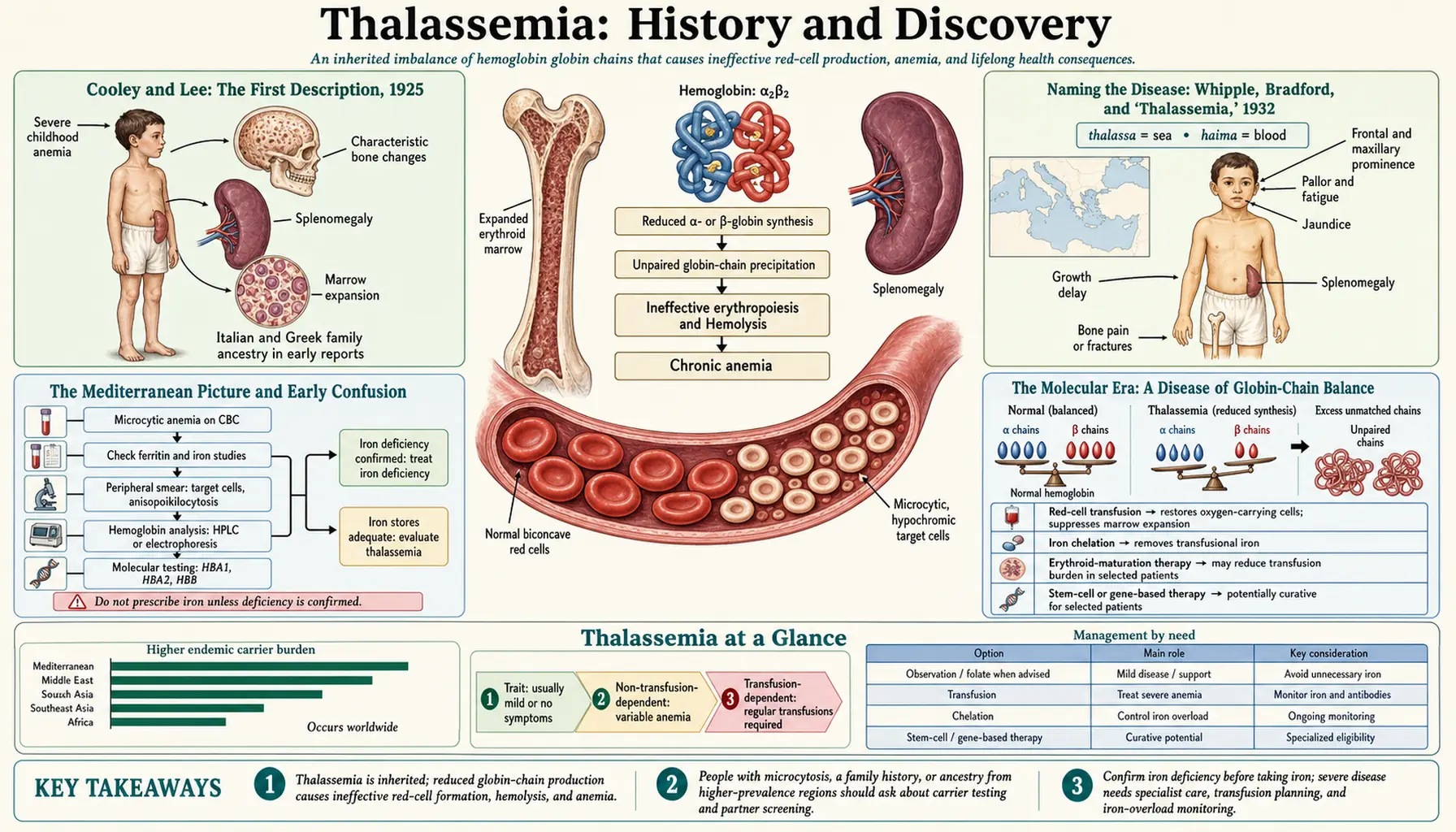 History — scientific infographic poster