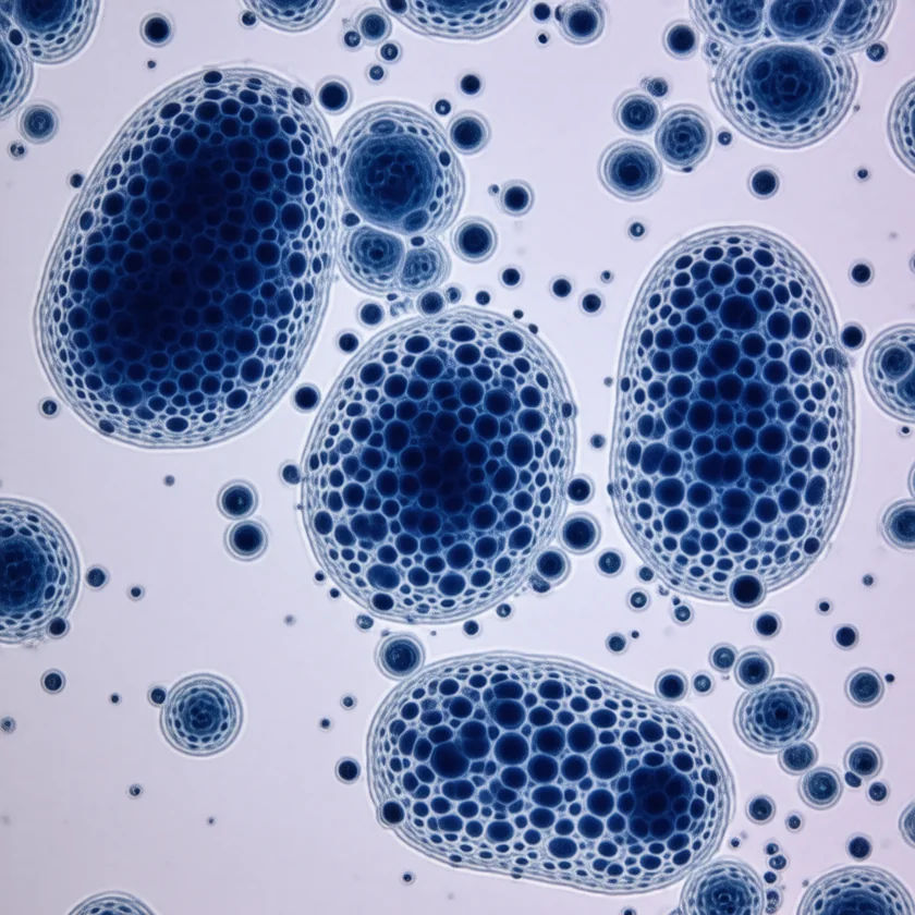Healthy neutrophils turn dark blue in the NBT test