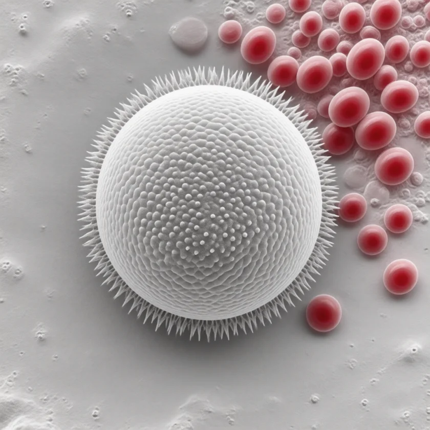 A T lymphocyte, the cell SCID infants lack