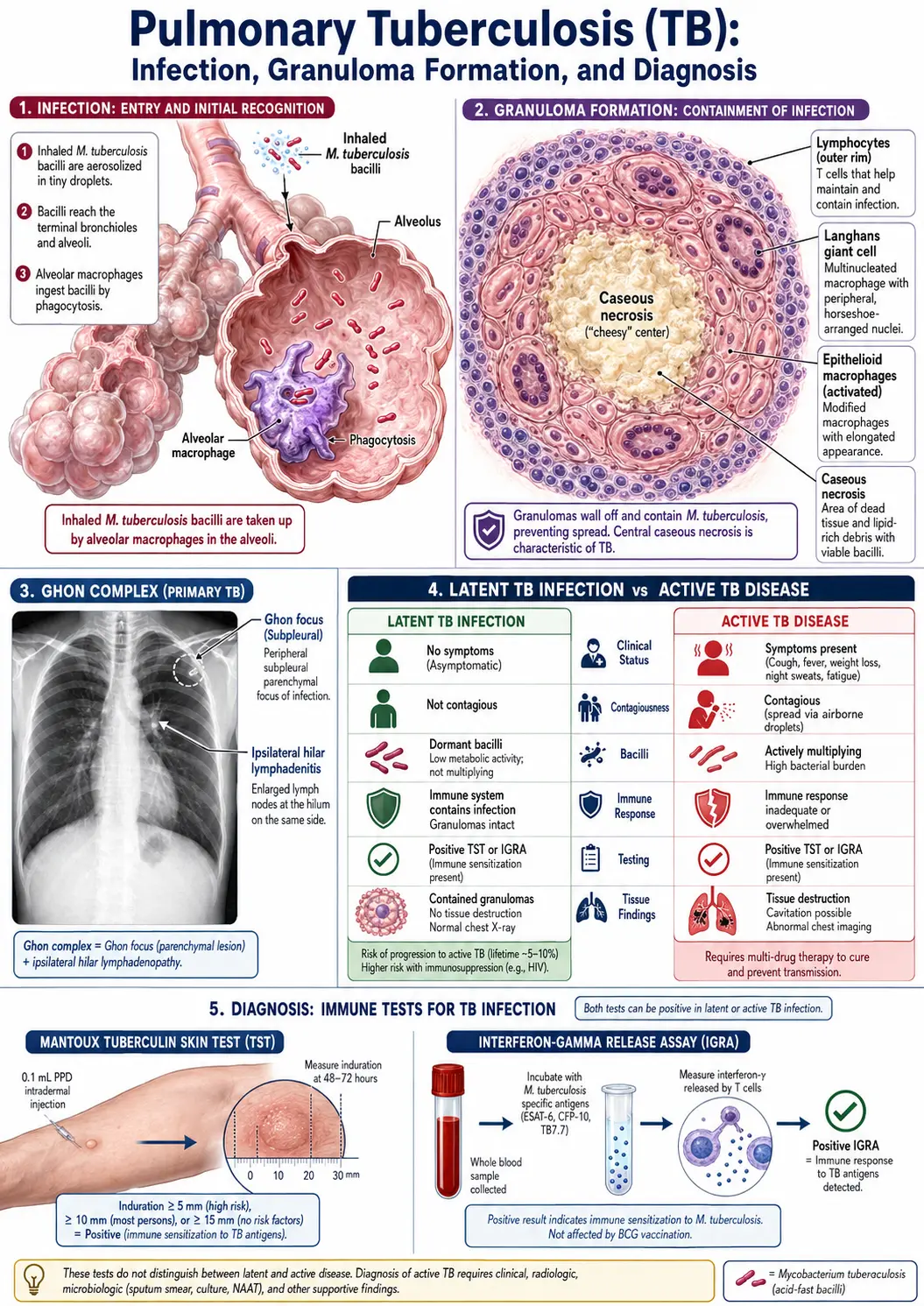 TB granuloma formation