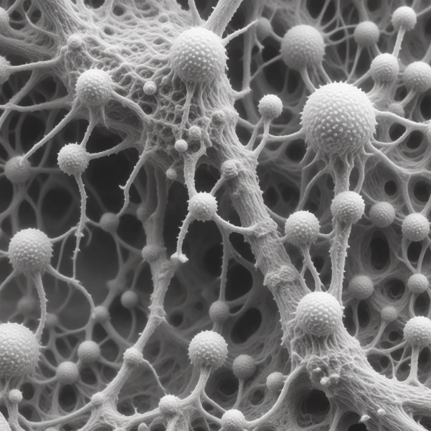 Blastomyces as a mould in soil, with its airborne spores