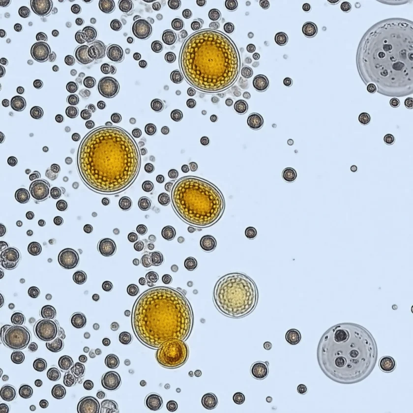 Chlamydia inclusions in cultured cells
