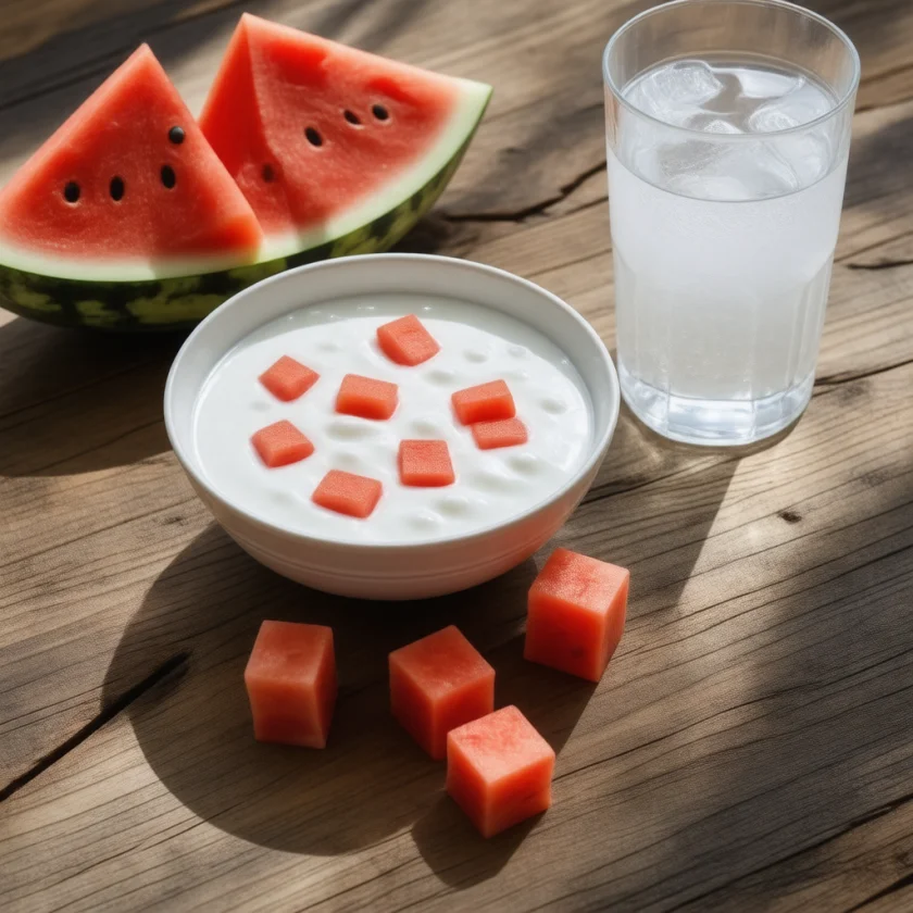 Cool, soft foods often offered during the illness