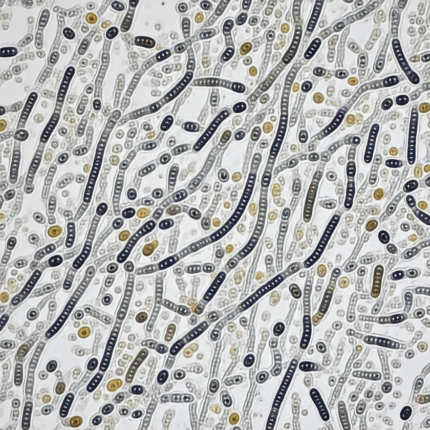 Leptospira spirochetes in kidney tissue